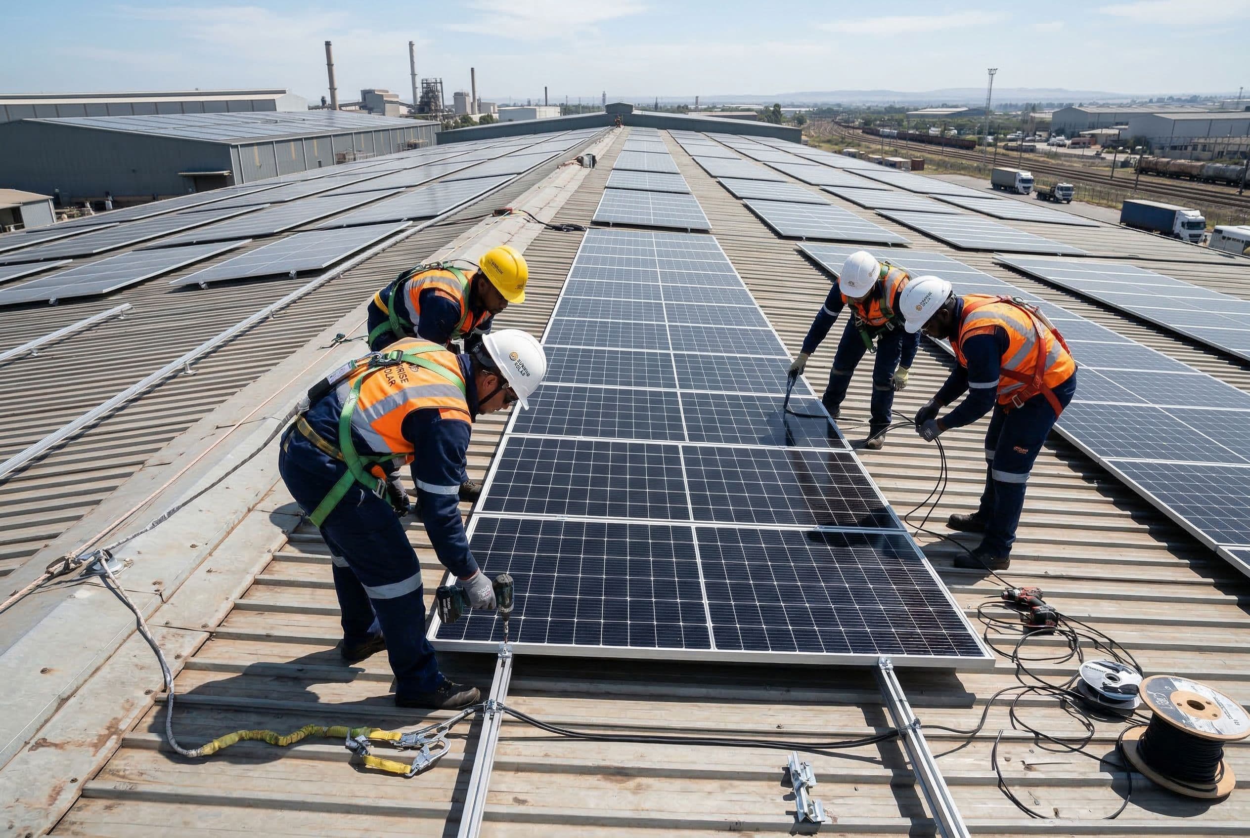 Presupuestos de Placas Solares para Empresas, Naves u Oficinas.