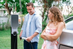 cargador de coche eléctrico en casa